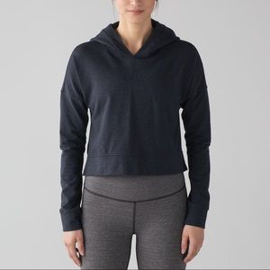 lululemon - cut above cropped pullover hoodie